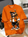 KILLER Boys Graphic Print Pure Cotton Regular