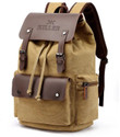 KILLER Canvas Travel Daypack Drawstring Backpack Flip