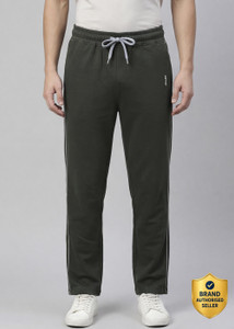 KILLER Colorblock Men Dark Green Track Pants