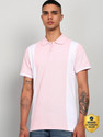 KILLER Colorblock Men Polo Neck Pink T-Shirt