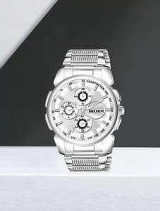 killer klr-8423-1 popular killer white mens watch-watches  branded quartz  wrist ghadi for boys analog watch  - for men