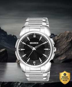 killer klr-8427-2 popular killer black mens watch-watches  branded quartz  wrist ghadi for boys analog watch  - for men