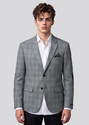 KILLER Men Checkered Single Breasted Casual Blazer