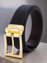 KILLER Men Formal Black Artificial Leather Reversible Belt