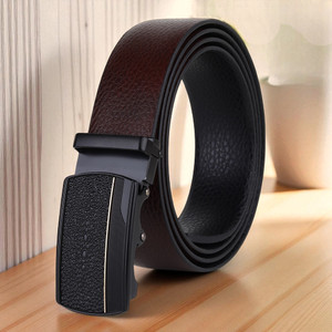 killer men formal casual evening party brown artificial leather reversible belt