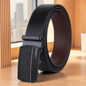 KILLER Men Formal, Casual, Evening, Party Black Artificial Leather Reversible Belt