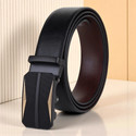 KILLER Men Formal, Casual, Evening, Party Black Artificial Leather Reversible Belt