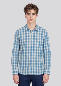 KILLER Men Slim Fit Checkered Formal Shirt