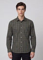 KILLER Men Slim Fit Checkered Formal Shirt