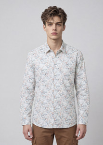 KILLER Men Slim Fit Printed Casual Shirt