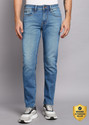KILLER Men Slim Mid Rise Blue Jeans