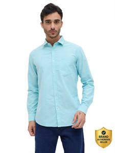 KILLER Men Solid Casual Green Shirt