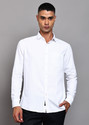 KILLER Men Solid Formal White Shirt