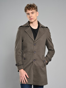 killer polyester viscose blend solid coat