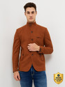 KILLER Polyester Viscose Blend Solid Coat