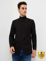 KILLER Polyester Viscose Blend Solid Coat