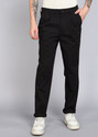 KILLER Slim Fit Men Black Trousers
