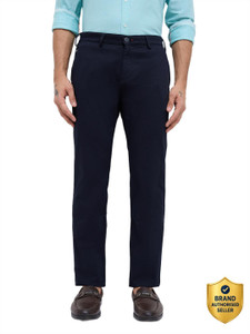 KILLER Slim Fit Men Dark Blue Trousers