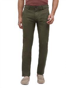 KILLER Slim Fit Men Green Trousers