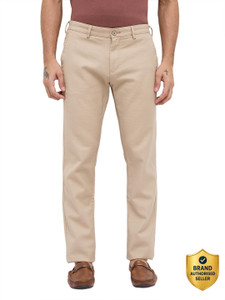 KILLER Slim Fit Men Khaki Trousers