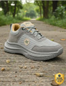 KILLER Killer Mens Grey Fabric Nubuck-Type