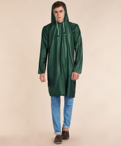 killer solid men raincoat