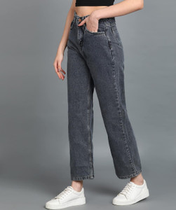 KILLER Straight Fit Girls Blue Jeans