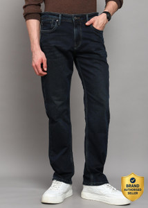 KILLER Straight Fit Men Black Jeans