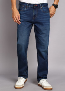 KILLER Straight Fit Men Dark Blue Jeans