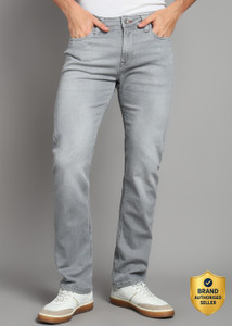 KILLER Straight Fit Men Grey Jeans