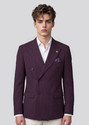 KILLER Men Striped Double Breasted Casual Blazer