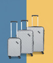KILLER Stripex Set (28"+24"+20") Check-in Suitcase 4 Wheels - 28 inch