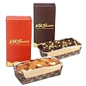 KILOBEATERS Premium Christmas Cakes, Chocolate And Plum Cake With Dry Fruits And Nuts, Made With 100% Almond Flour, Zero Preservatives, Zero Added Sugar and Gluten Free - (300 gm Each) Combo Pack of 2