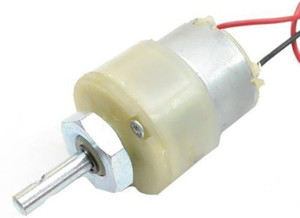 kimaginations 200 rpm 12v dc center shaft gear motor