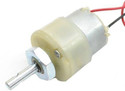 Kimaginations 200 RPM 12v DC Center Shaft Gear Motor
