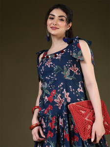 KIMAYRA Women Printed A-line Kurta