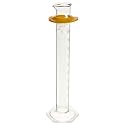 Kimble 20024-100 Glass Class B Single Metric Scale Graduated Cylinder, 100mL Capacity, 5 - 100mL Graduation Interval (Pack of 4)