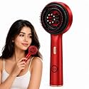 KIMEE Detangling Boar Bristle Hair massager for Women, Men And Kids With Thick, leg, neck massager. Detangles And Restores knee massager, Travel Bag (A)