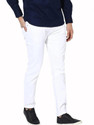 Kimi Slim Men White Jeans