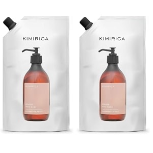 kimirica passionate fruit refill 700 ml  papaya apple neroli peach coconut fragrance  white musk base  vegan cruelty free paraben free sls free silicone free  naturally derived ingredients