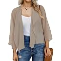 Kimonos for Women Summer Cardigan Chiffon Floral Cover up Loose Casual Top Blouse