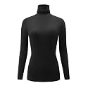 Kindcall Casual Turtleneck Tops Lightweight Long Sleeve Soft Thermal Shirts for Women