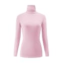 Kindcall Casual Turtleneck Tops Lightweight Long Sleeve Soft Thermal Shirts for Women