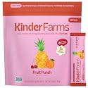 KinderFarms Kids Daily Hydration Electrolyte Powder, Fruit Punch, 16 Ct