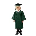 Kindergarten 2025 Graduation Cap and Gown Tassel Sets with Charm 2PCS Graduations Stoles for Kids Grad Party Clothes