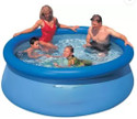 KinderTales Intex - 28120 Easy Set Pool, 10 Ft X 30 Inch With Free Pump Inflatable Swimming Pool