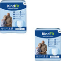 KINDFIT Adult Pull-Up Pants Diapers|XXL 20 Pieces|Waist Size:45-61 Inch|Pack of 2 Adult Diapers - XXL