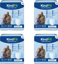 KINDFIT Adult Pull-Up Pants Diapers|XXL 40 Pieces|Waist Size:45-61 Inch|Pack of 4 Adult Diapers - XXL