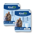 KINDFIT Adult Pull-Up Pants Diapers ,Medium-20 Pieces|,Waist Size (24-33 Inch)|Pack of 2 Adult Diapers - M