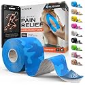 Kinesiology Tape - Waterproof Athletic Tape, Uncut Roll 2"x16.4ft